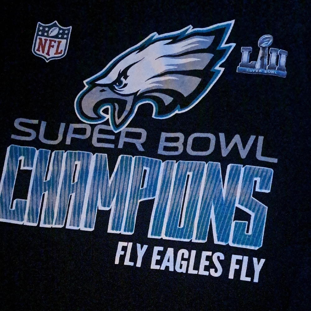Gildan Black Super Bowl Champions Tee